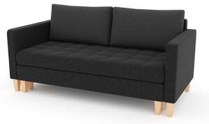 OSLO kinyitható kanapé Fekete