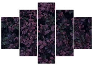 Sötétvörös levelek képe (150x105 cm)