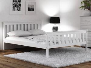 Fenyő ágy 160x200 Naxter fehér