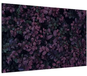 Sötétvörös levelek képe (90x60 cm)