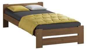 Fa ágy 90x200 Euro tölgy