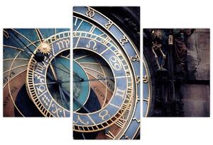 Kép - Orloj, Prága (90x60 cm)