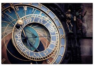 Kép - Orloj, Prága (90x60 cm)