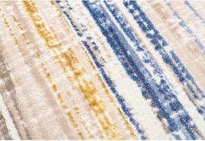 Bézs - barna mintás PAT szőnyeg Méret: 80x150 cm