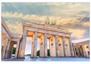 Kép - Brandenburgi kapu, Berlin, Németország (90x60 cm)