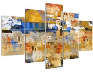 Kép - siratófal, Jerusalem, Israel (150x105 cm)