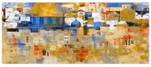 Kép - siratófal, Jerusalem, Israel (120x50 cm)