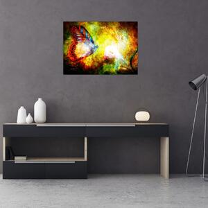 Kép - Kozmikus pillangó (70x50 cm)