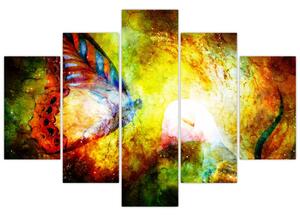 Kép - Kozmikus pillangó (150x105 cm)
