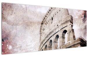 Kép - Colosseum, Róma, Olaszország (120x50 cm)