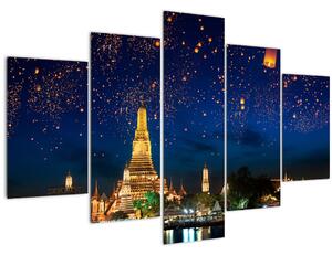 Kép - A boldogság lámpásai, Bangkok (150x105 cm)