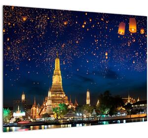 Kép - A boldogság lámpásai, Bangkok (70x50 cm)