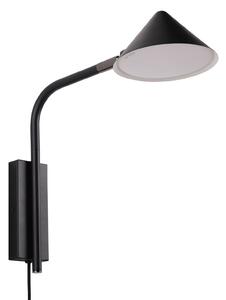 Fali Lámpa Watt & Veke, Kuro, dimmable, Fekete, Nappali, Fém, Dizájn