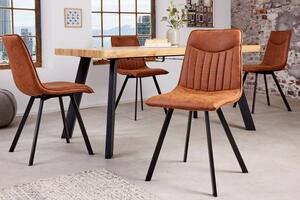 Design szék Galinda vintage barna
