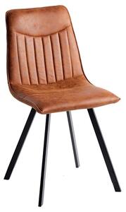 Design szék Galinda vintage barna