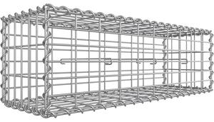 Gabion kosár, fém gabion ketrec 100 x 30 x 30 cm