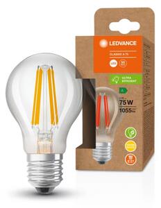 LED lámpa , égő , izzószálas hatás , filament , E27 , 5W , 211 lm/w , A besorolás , meleg fehér , 5 év garancia , LEDVANCE (OSRAM)