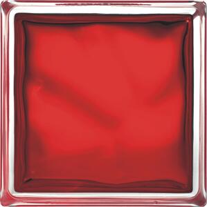 Luxfera Glassblocks red 19x19x8 cm fényes 1908WREBR