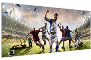 Kép - futball (120x50 cm)