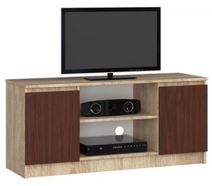 RTV K120 TV asztal (sonoma tölgy/wenge)