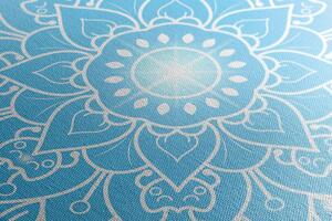 Kép kék Mandala virág