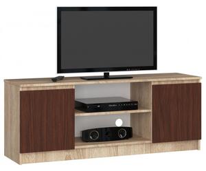 RTV K140 2D 1PCLP TV szekrény (sonoma tölgy/wenge)