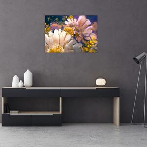 Virágok képe (70x50 cm)