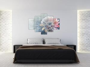 Kép - téli virág (150x105 cm)