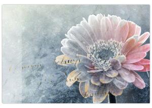 Kép - téli virág (90x60 cm)