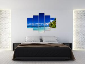 Egy trópusi tengerpart képe (150x105 cm)