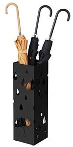 Esernyőtartó, Songmics, fekete, 15.5x15.5x49 cm
