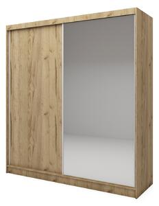 Kvalitní Šatní Skříň Patti 200 cm Dub artisan