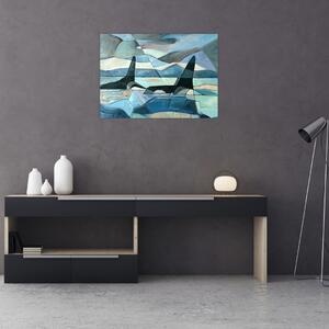 Kép - Orcas (70x50 cm)