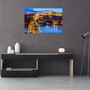 Kép - Károly-híd, Prága, Cseh Köztársaság (90x60 cm)