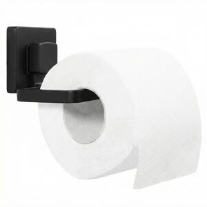 REA - WC-papír tartó, fekete, HOM-00554