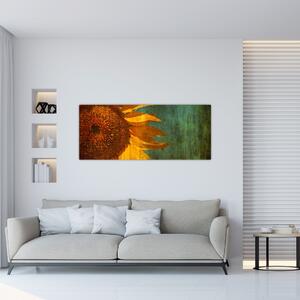 Kép - napraforgó (120x50 cm)