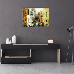 Kép - Utca Velencében (70x50 cm)