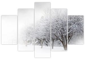 Kép - tél sikátor (150x105 cm)