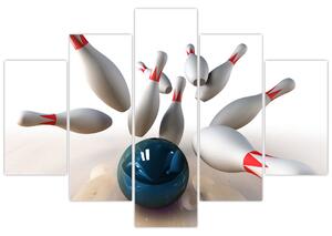 Kép - bowling (150x105 cm)