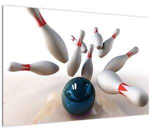 Kép - bowling (90x60 cm)