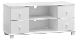 TV asztal RTV109 136x47 cm Fehér