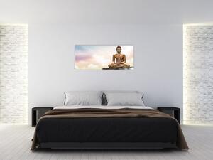 Kép - Buddha vigyáz a földre (120x50 cm)