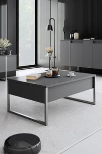 Z0ND0 Dohányzóasztal Luna 1 (antracit + ezüst) . 1102301