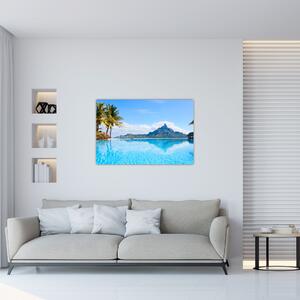 Kép - Bora-Bora, francia Polinézia (90x60 cm)