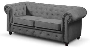 Infinity Chesterfield II kanapé Sötétszürke