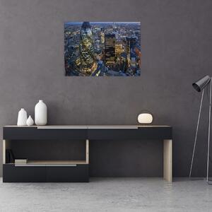 Kép - London esti panorámája (70x50 cm)