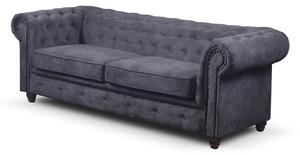 Infinity Chesterfield II kinyitható kanapé Sötétszürke