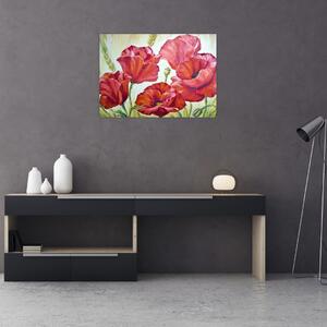 Kép - Pipacsvirágok (70x50 cm)
