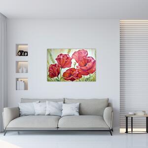 Kép - Pipacsvirágok (90x60 cm)