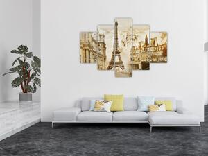 Kép - Párizsi műemlékek (150x105 cm)